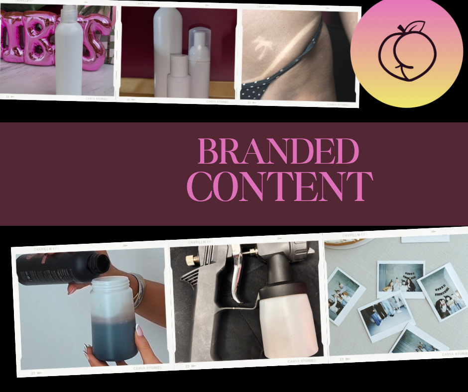 Spray Tan Artist Branded Content –
