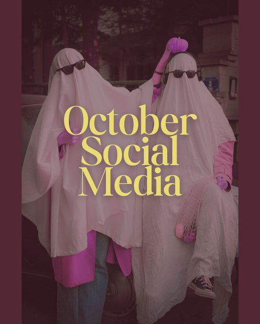 FREE October Content Calendar