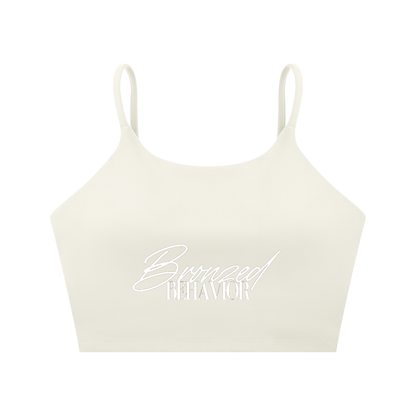 Spaghetti Strap Yoga Sports Bra