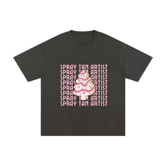 Christmas Cake Spray Artist Tee