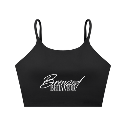 Spaghetti Strap Yoga Sports Bra