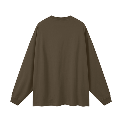 Spray Tan Bronzed Behavior Long Sleeve Tee