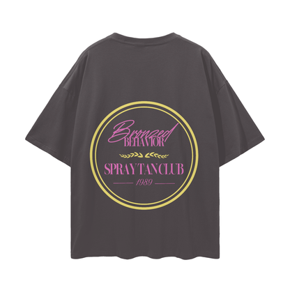 Bronzed Behavior Drop Shoulder T-Shirt