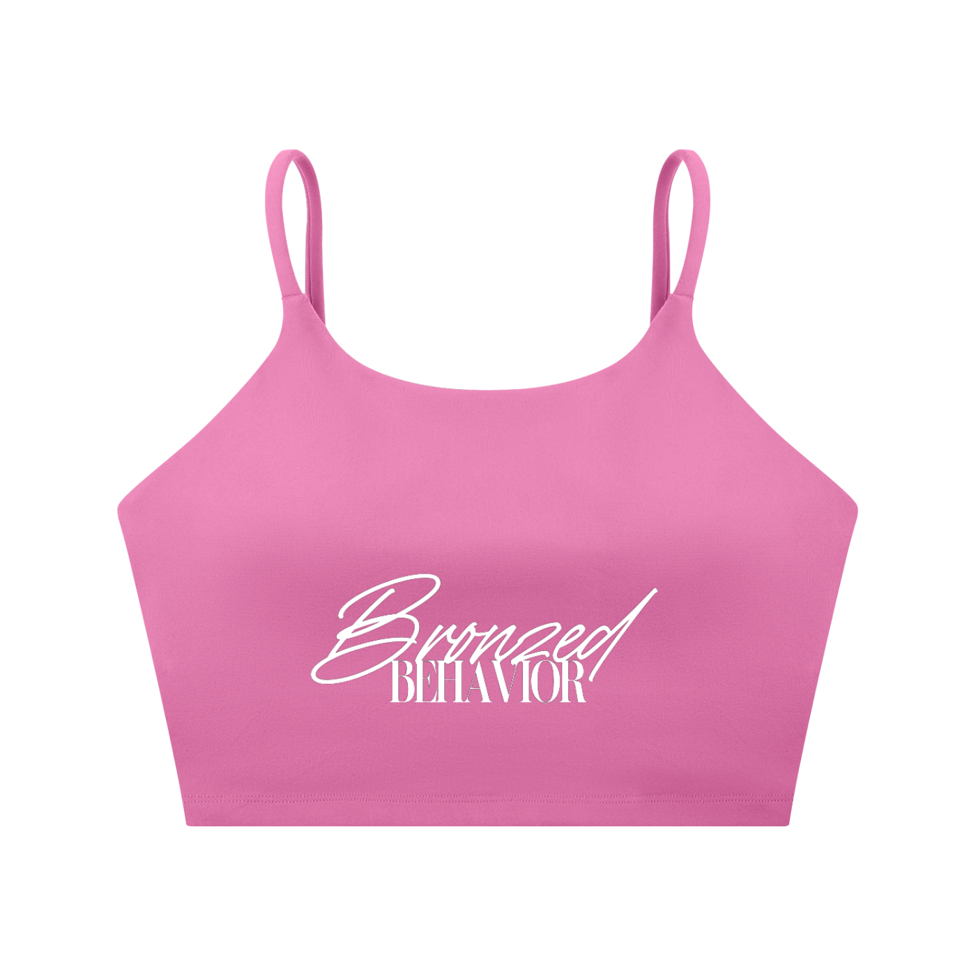 Spaghetti Strap Yoga Sports Bra